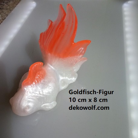 Goldfisch aus Epoxidharz