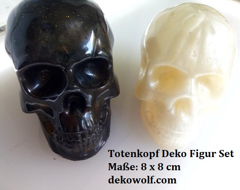 Deko Totenkopf 8cm